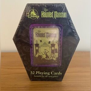NWT Disneyland Haunted Mansion Playing Cards